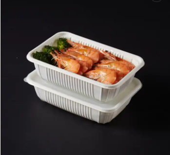 Disposable Plastic Container with lid 650ml (100pcs)